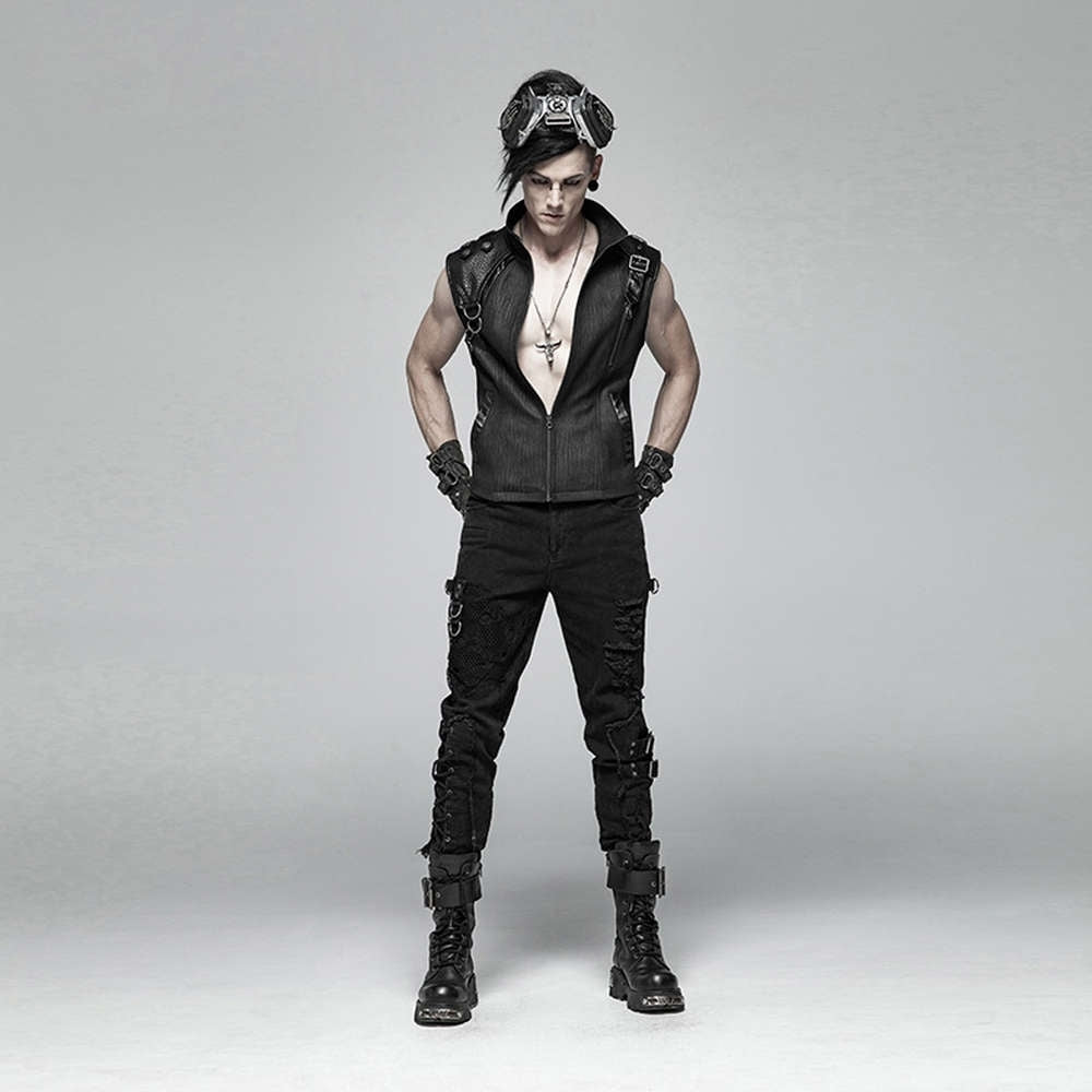 Kamikaze Gothic Waistcoat - Punk Rave