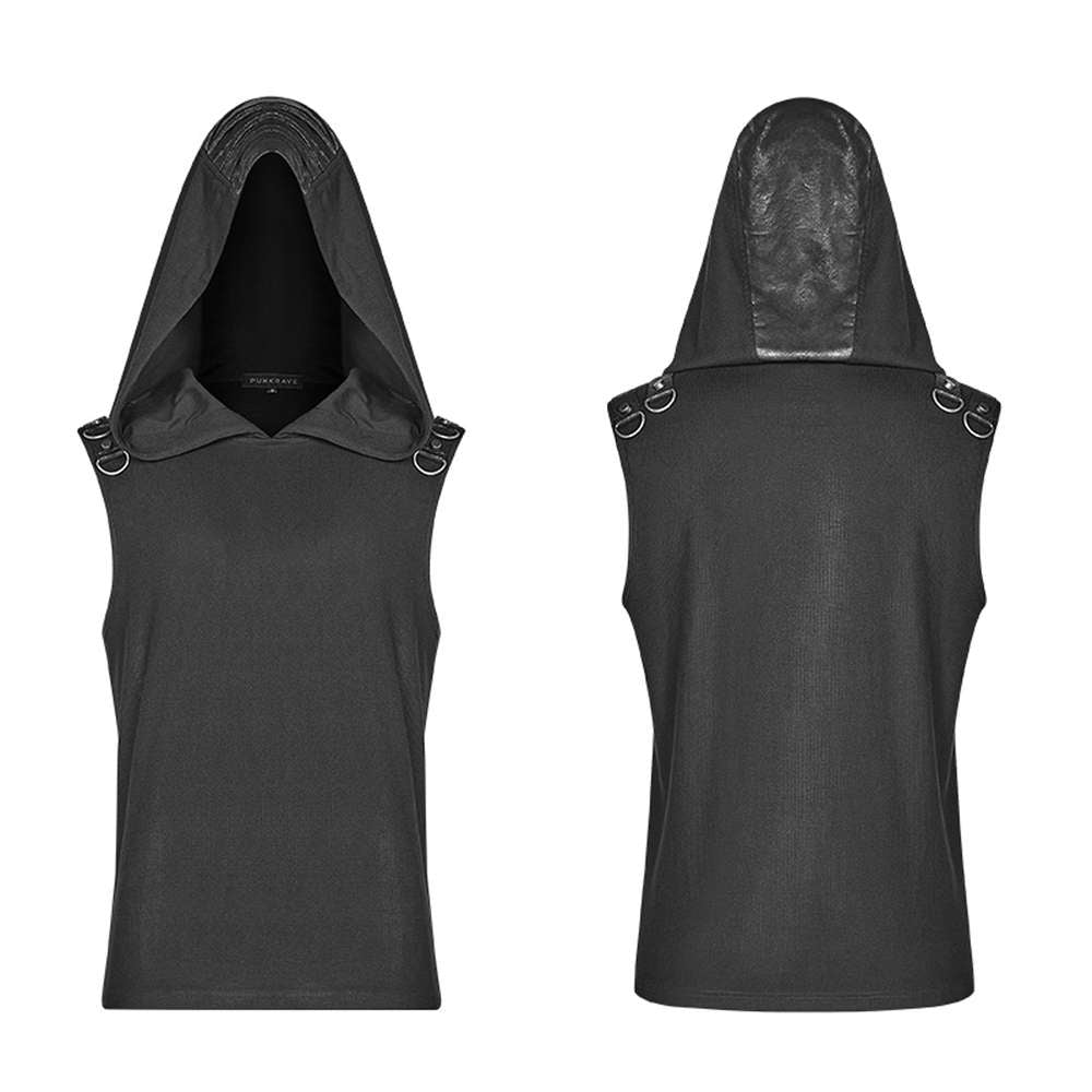 Nustromo Gothic Hooded Shirt - Punk Rave