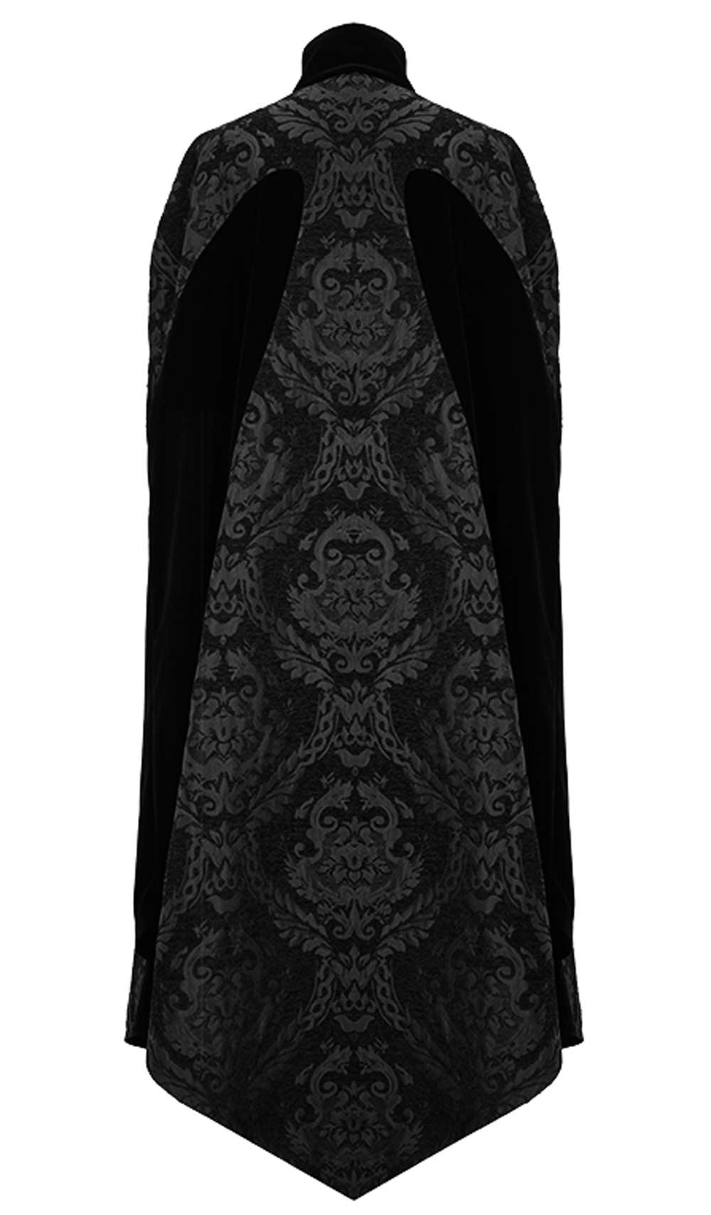 Devil Fashion Gothic Cape Men Black