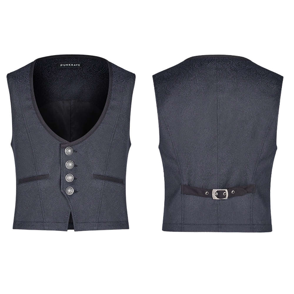 Hyacinthum Waistcoat - Punk Rave