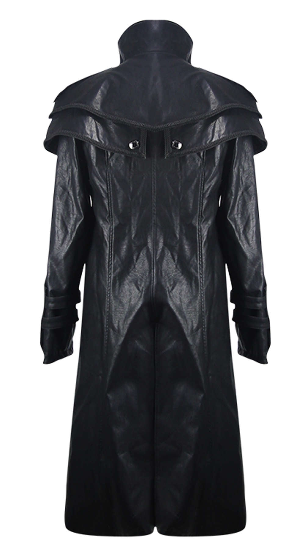 Devil Fashion Gothic Cape Coat Men Black