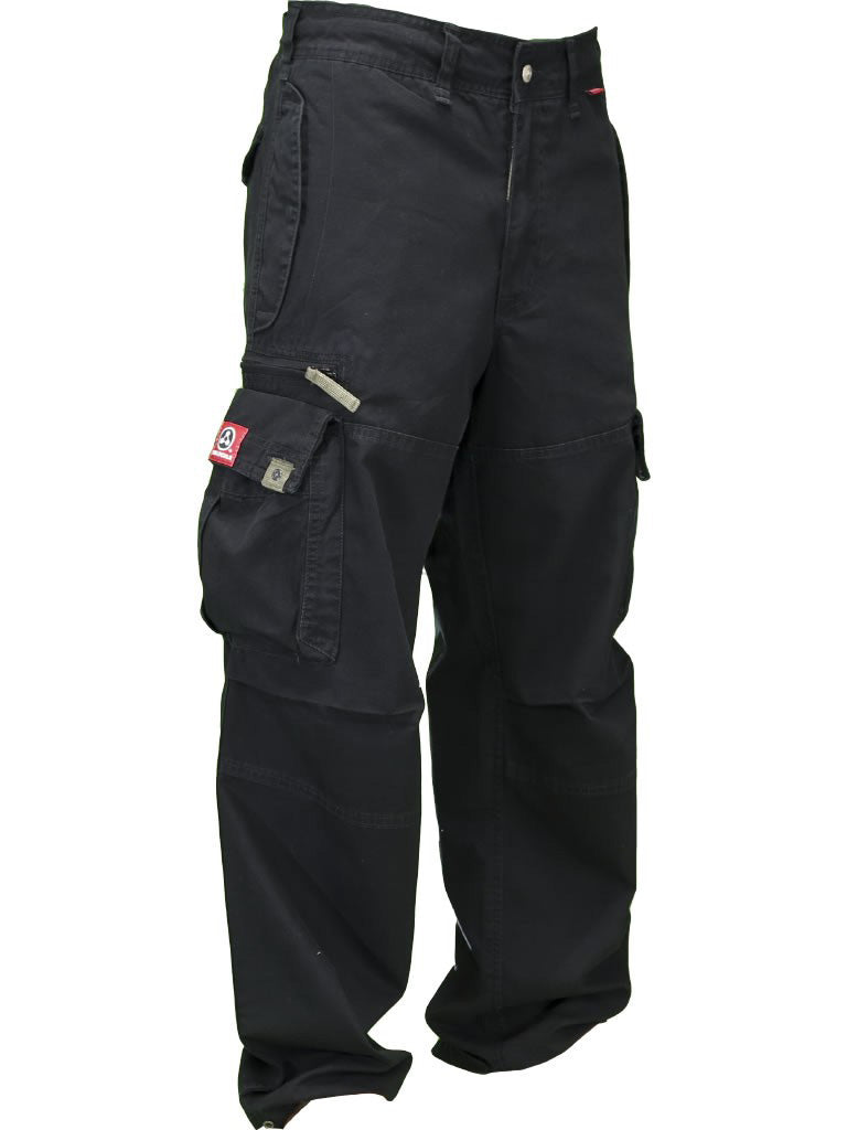 Molecule long pants men black