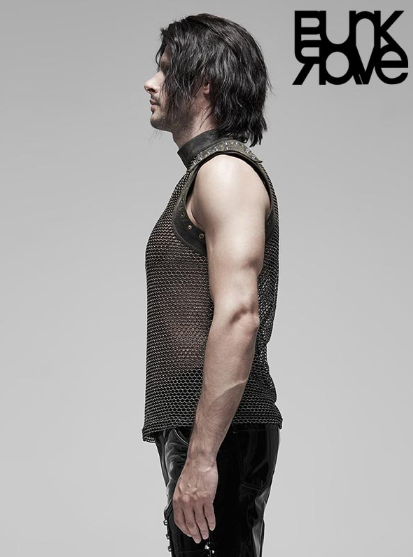 Industrial Mesh Armor Top