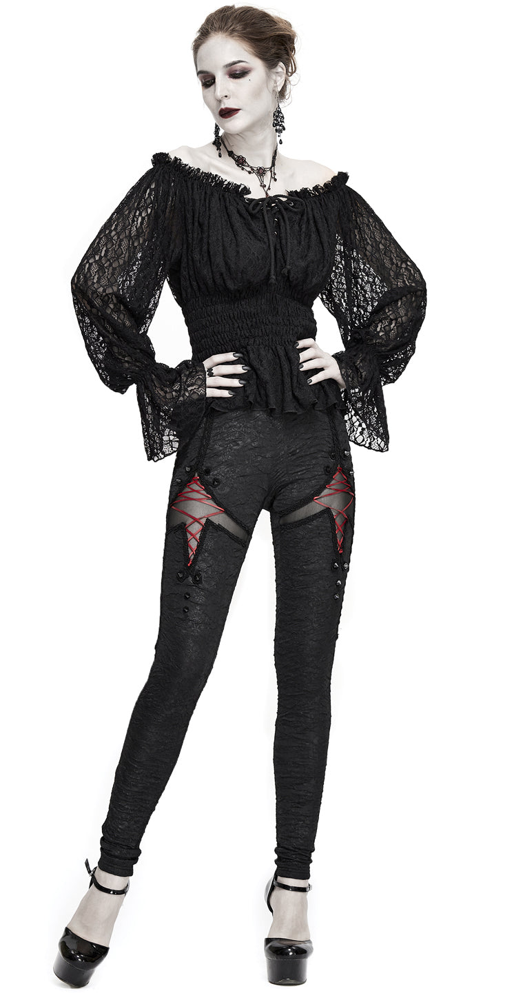 Gothic women leggings Dark Soul by Devil Fashion