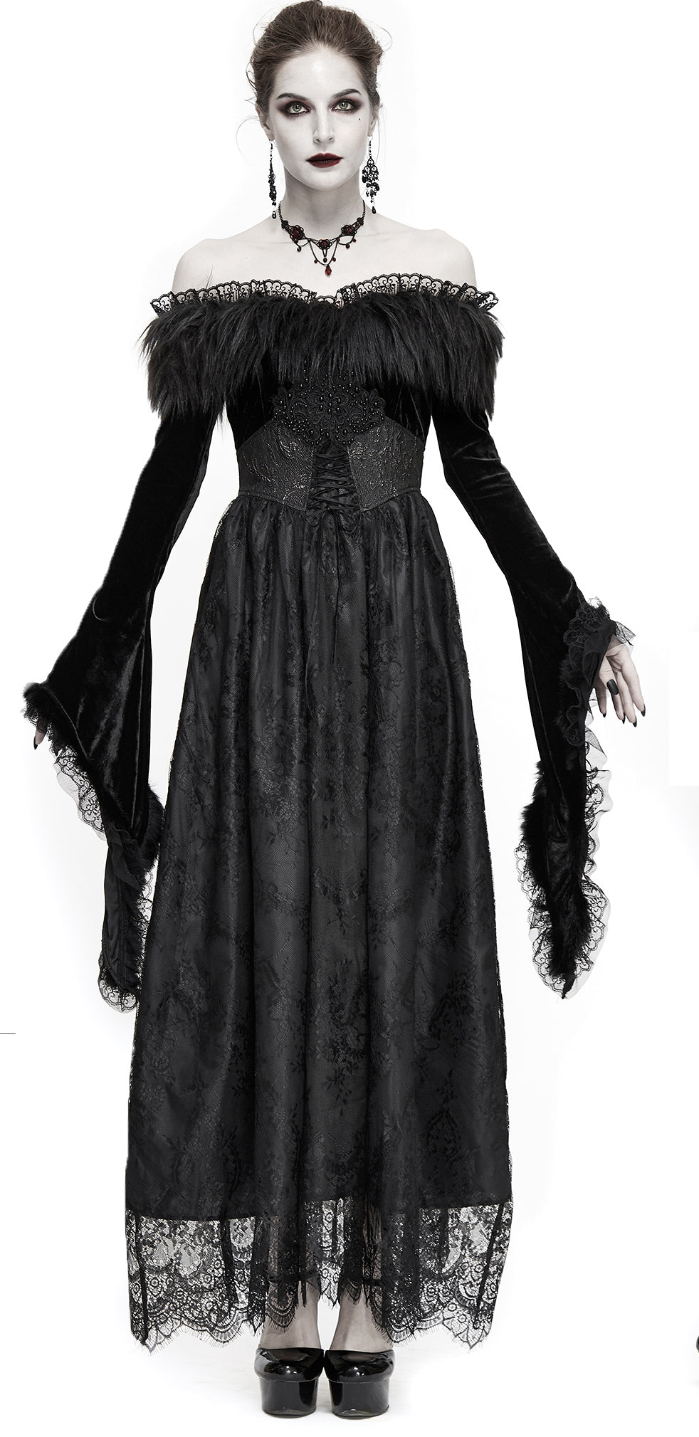 Gothic dress Black Beauty by Devil Fashion
