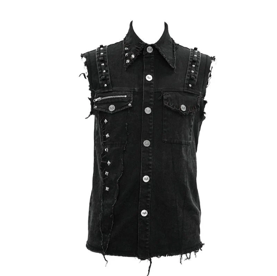 Devil Fashion black heavy metal worker shirt