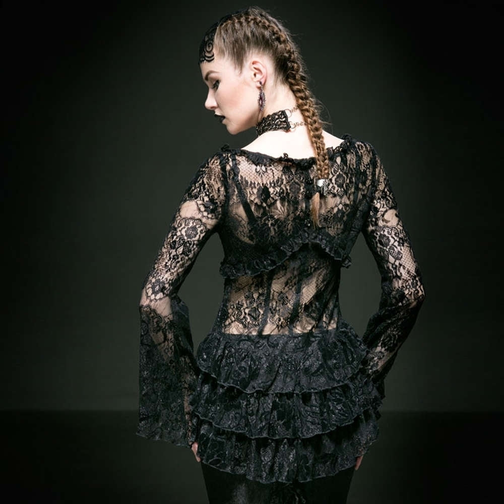 Embrace Of The Grace Gothic Top - Punk Rave