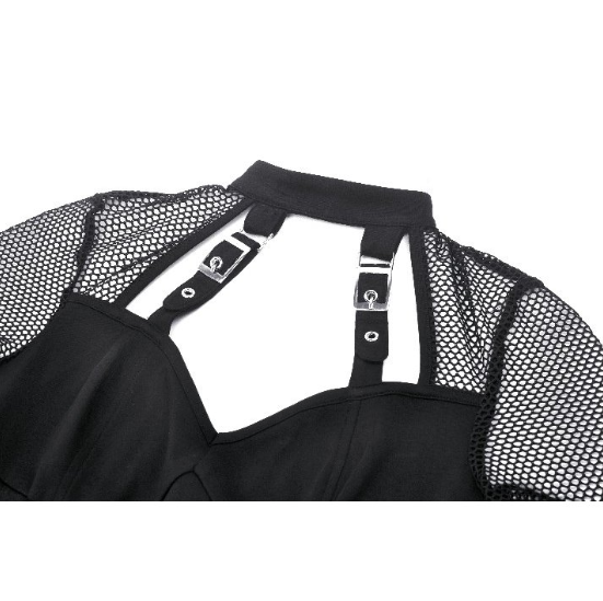 Mesh Corset Hybrid Top