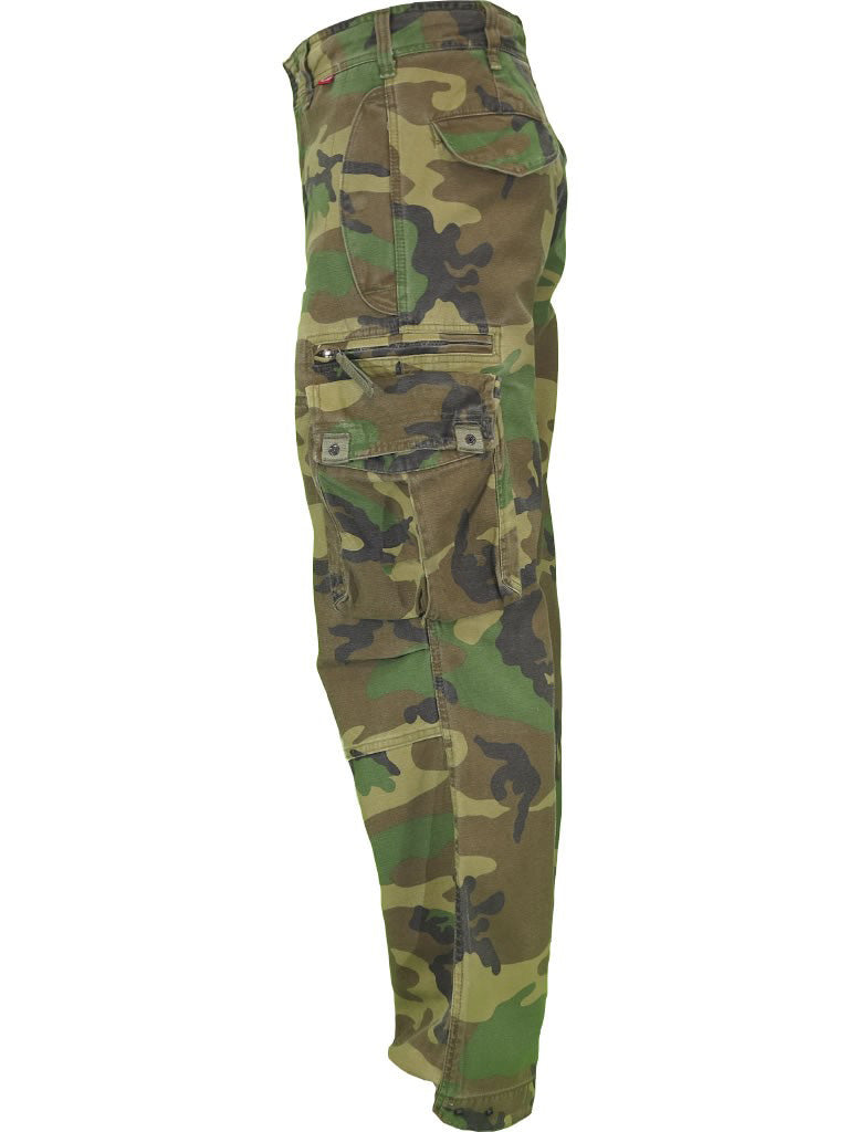 Molecule Pants Long Woodland Camouflage