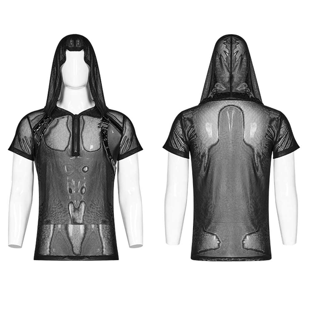 Oil Spill Gothic Shirt - Punk Rave