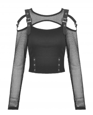 Meshnet Longsleeve von Dark in Love
