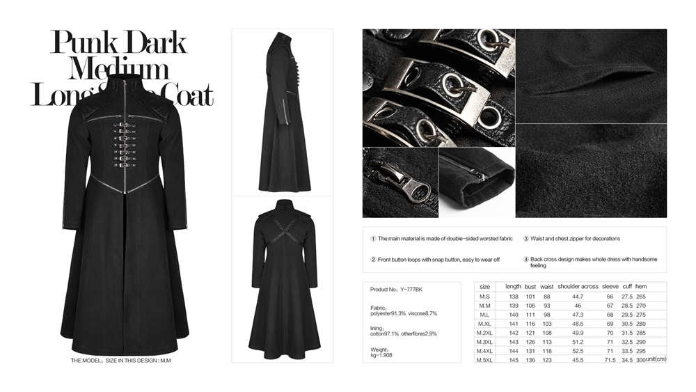 Catacomb Coat - Punk Rave