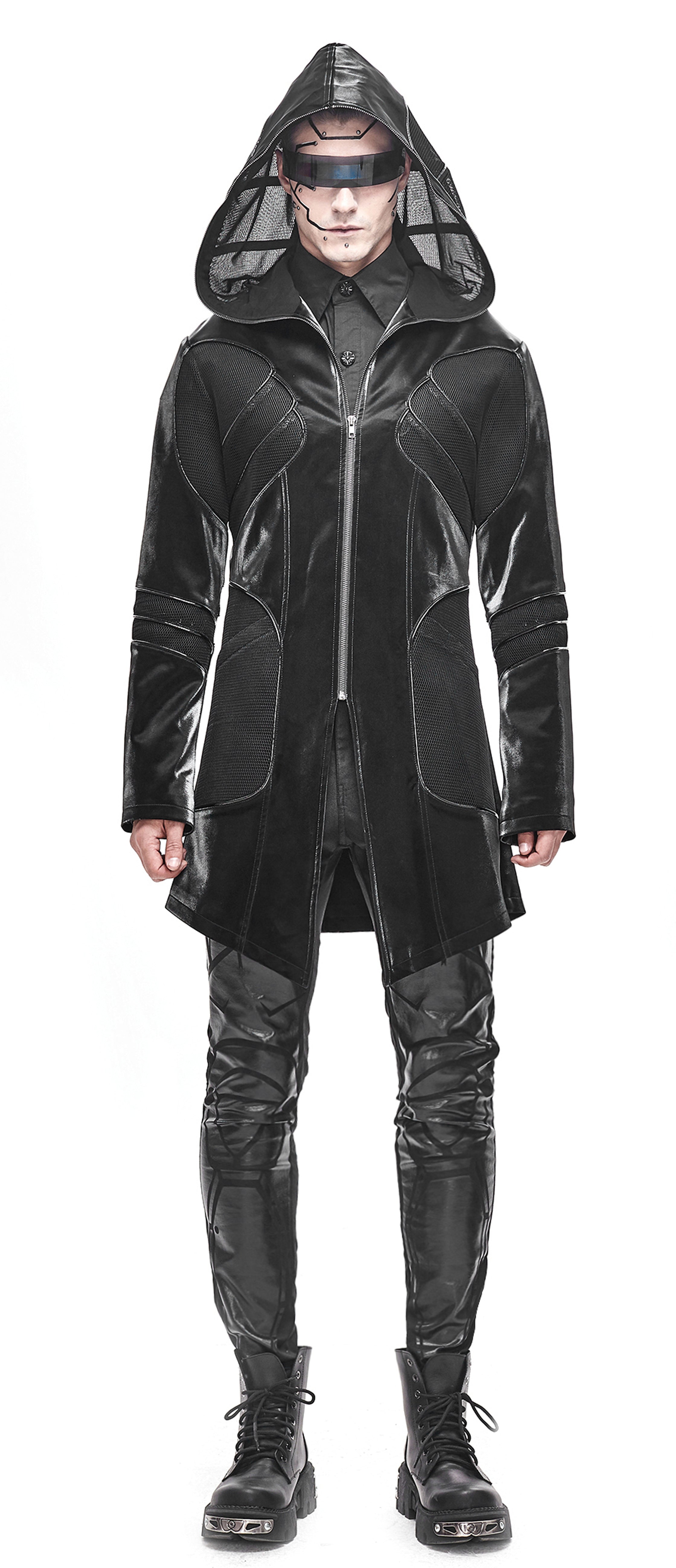 Gothic Cyber Men Jacket Cyber Star