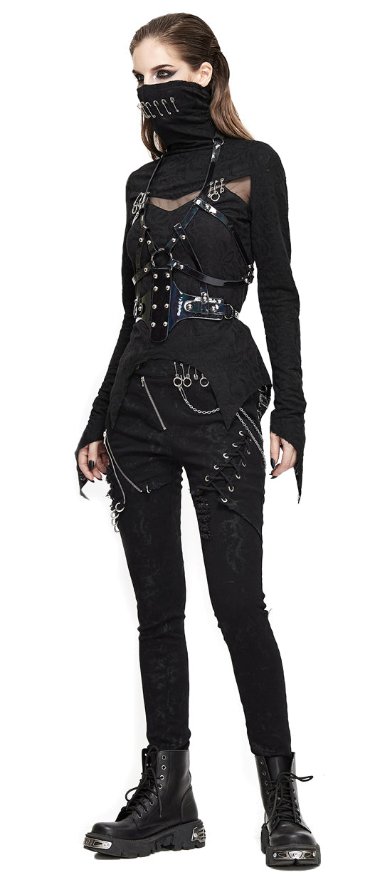 Gothic Harness Black Secret by Devil Fashion