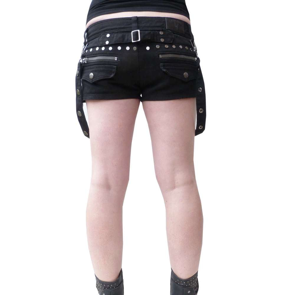 Gothic ladies hot pants bondage
