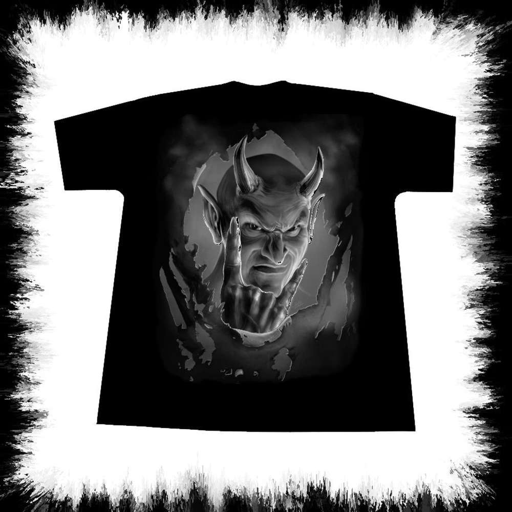 Heavy Metal T Shirt Devil