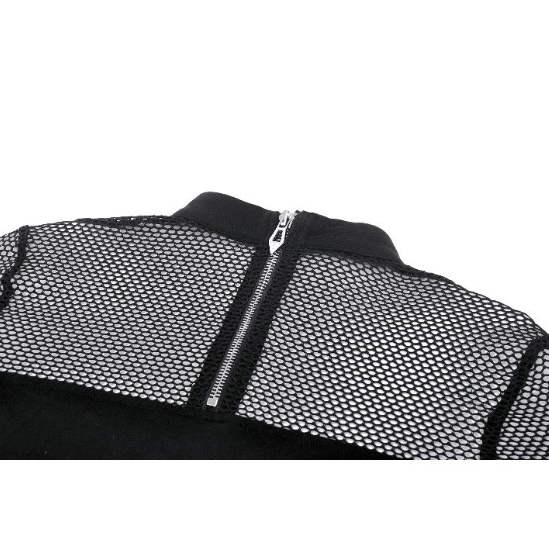 Mesh Corset Hybrid Top