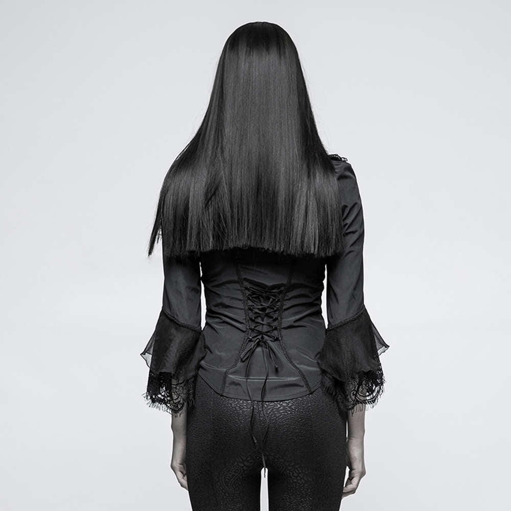 Black spirit Gothic Shirt - Punk Rave