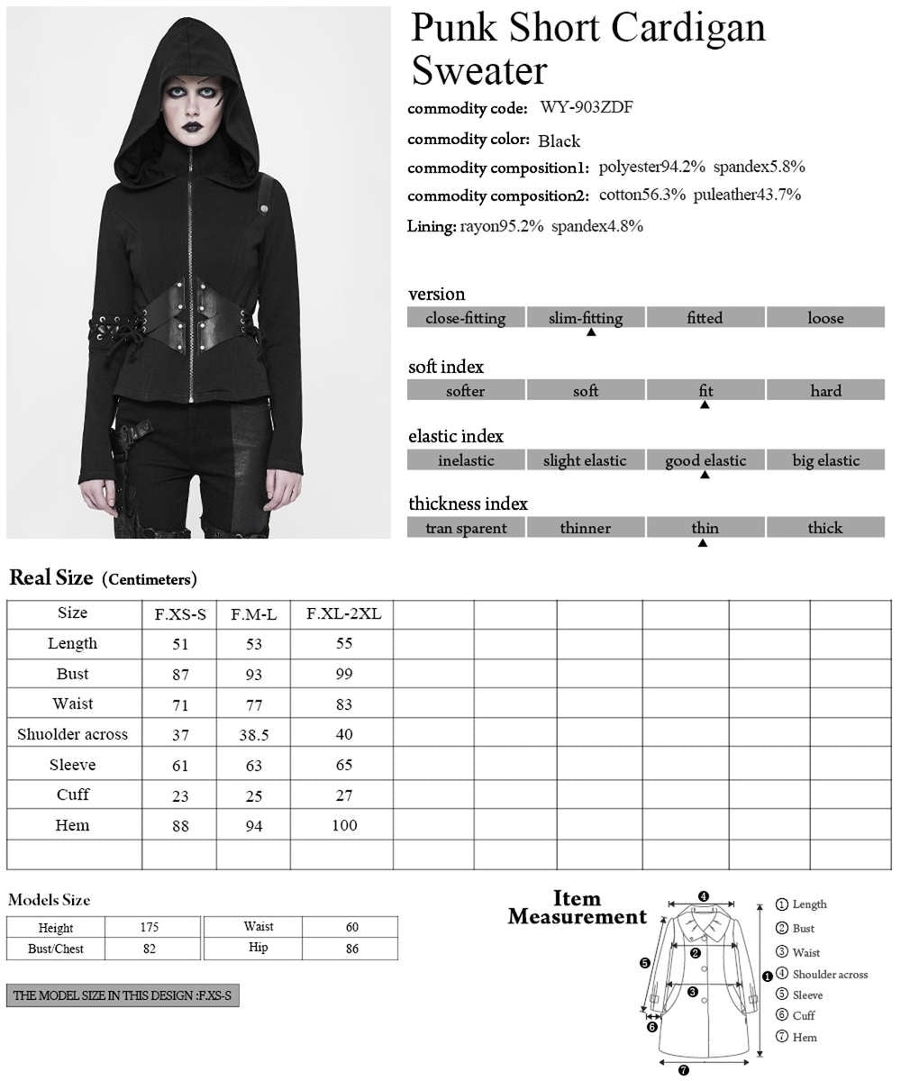 Catarsis Gothic Hoodie - Punk Rave