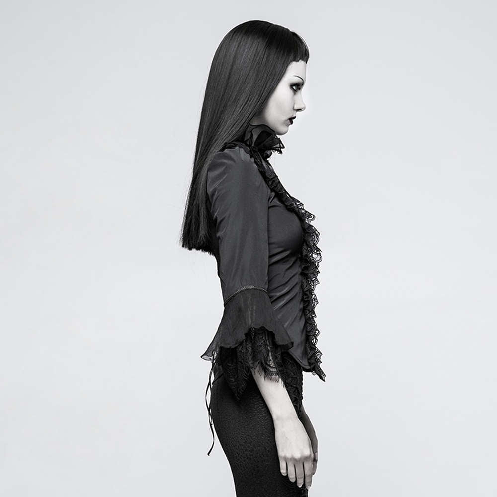 Black spirit Gothic Shirt - Punk Rave
