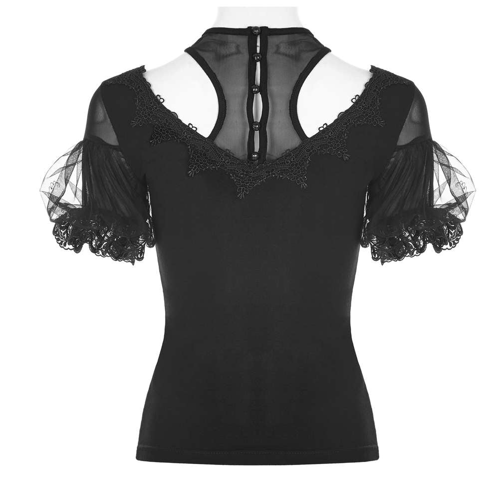 Black Dahlia Top - Punk Rave