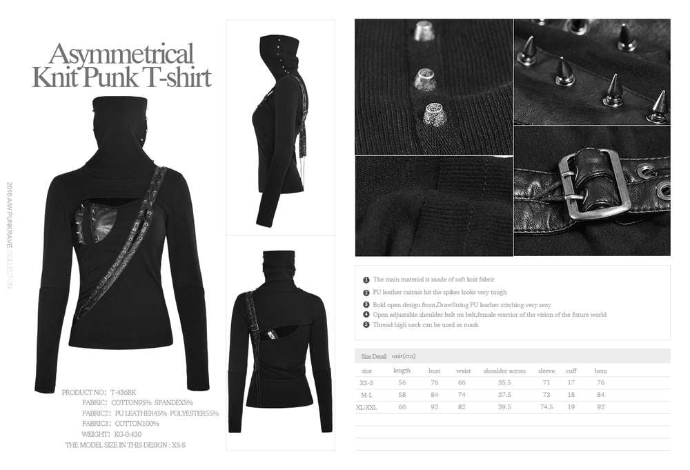 Furia Longsleeve Top - Punk Rave