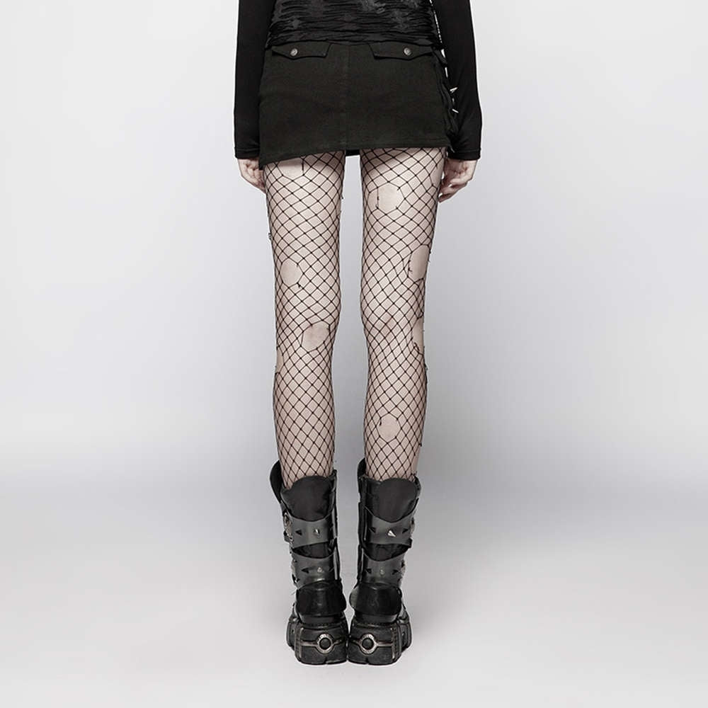 Gothic Trooper Skirt - Punk Rave