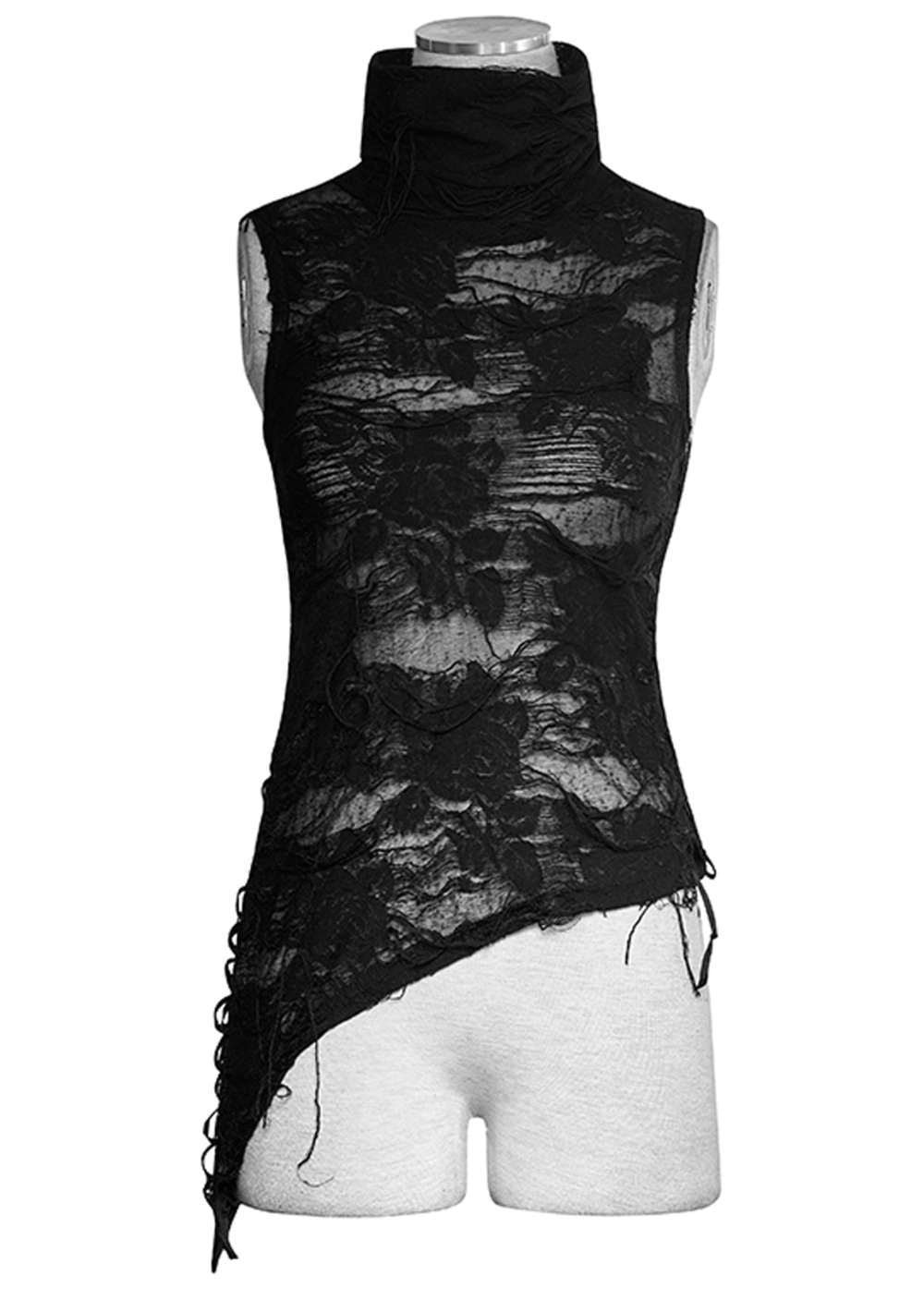 Decadence Sleeveless Gothic Top - Punk Rave
