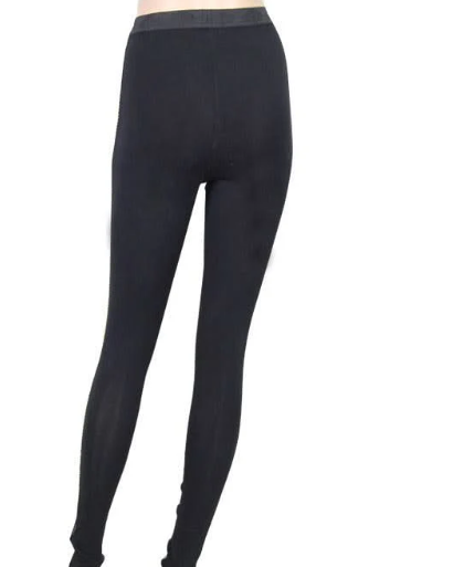 Dunkle Romantik Netzleggings von Devil Fashion