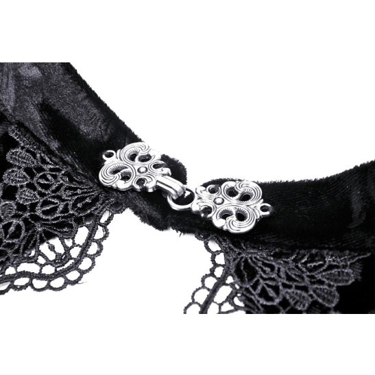 Midnight Duchess Lace Top