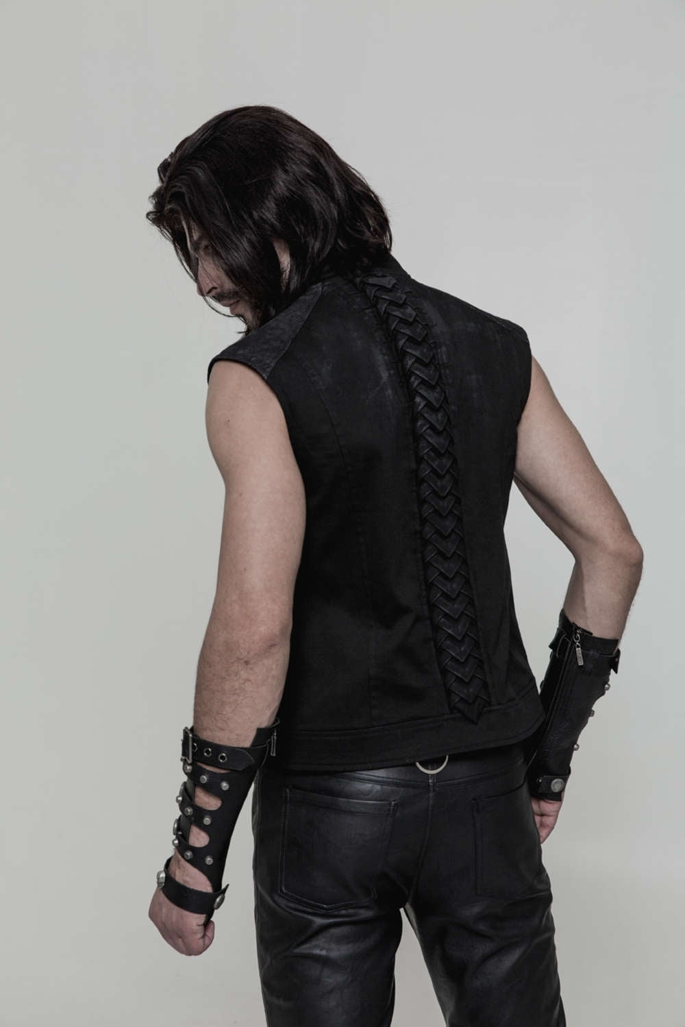 Gothic Spine Vest Men - Punk Rave