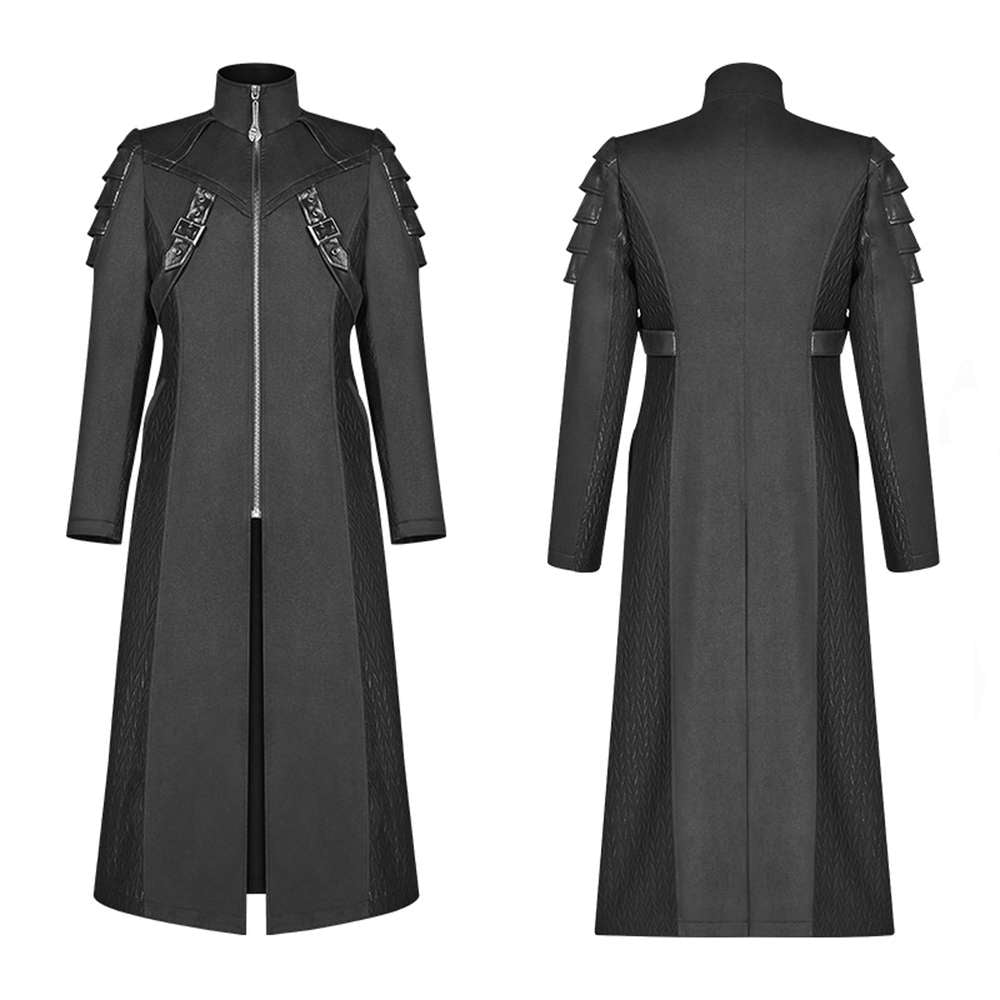Dracarys Gothic Men Coat - Punk Rave