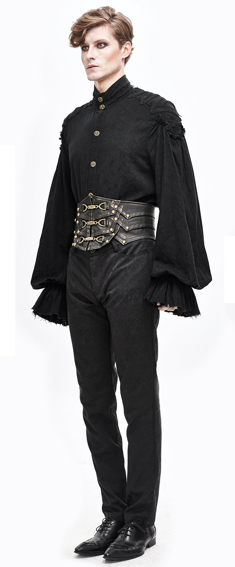 Gothic brass hip belt by Devil Fashion