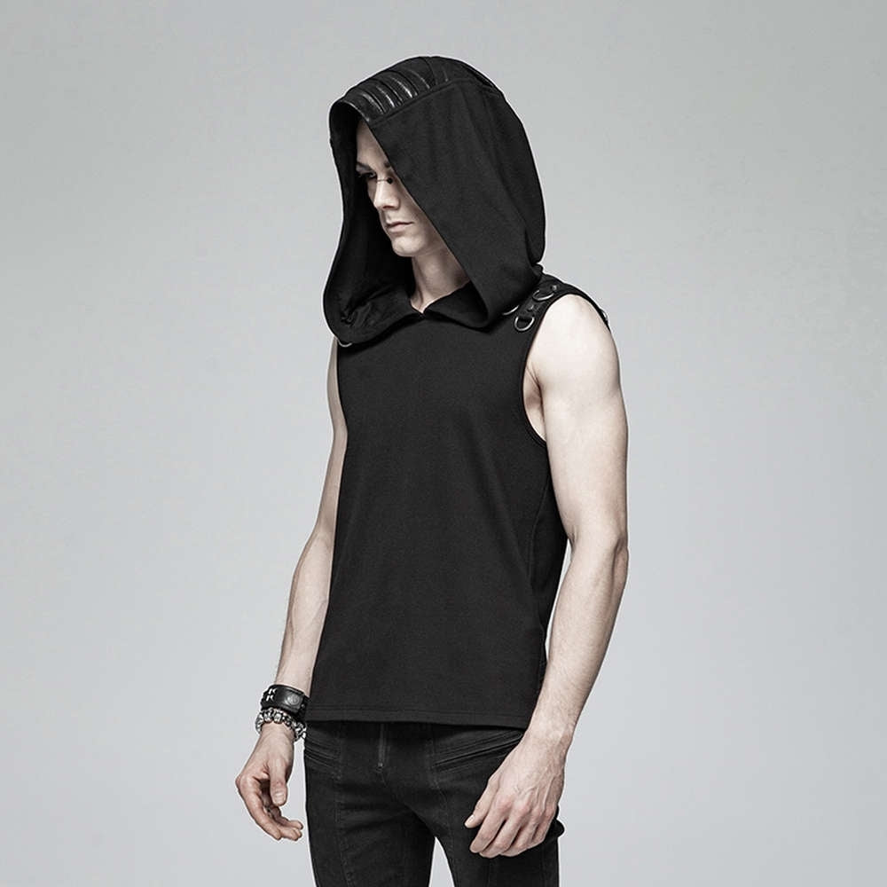 Nustromo Gothic Hooded Shirt - Punk Rave