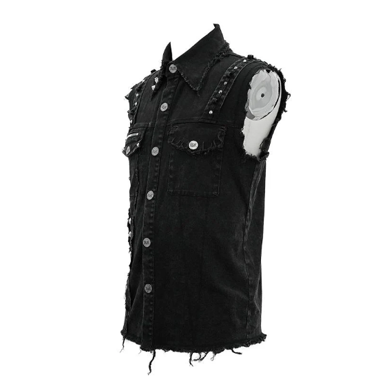 Devil Fashion black heavy metal worker shirt