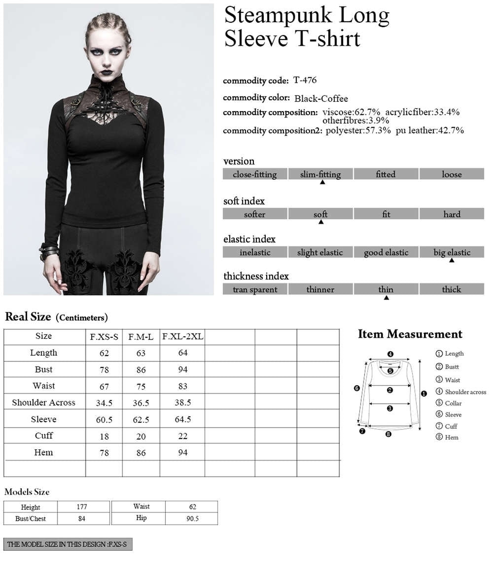 Cassiopeia Longsleeve Top - Punk Rave