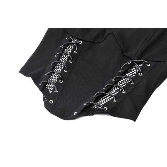 Mesh Corset Hybrid Top