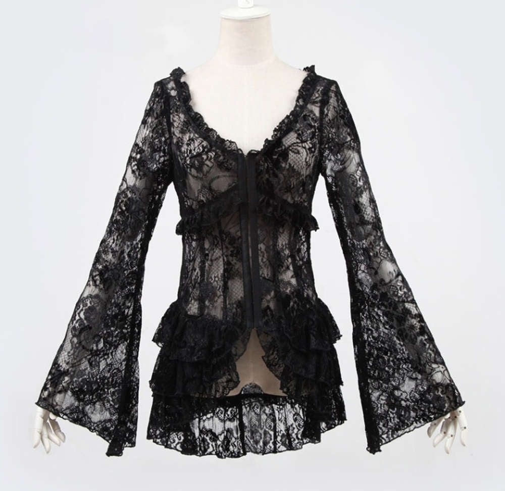Embrace Of The Grace Gothic Top - Punk Rave