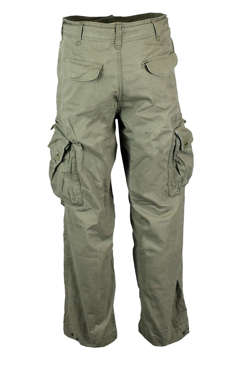 Molecule Cargo Pants Long Olive-Gray
