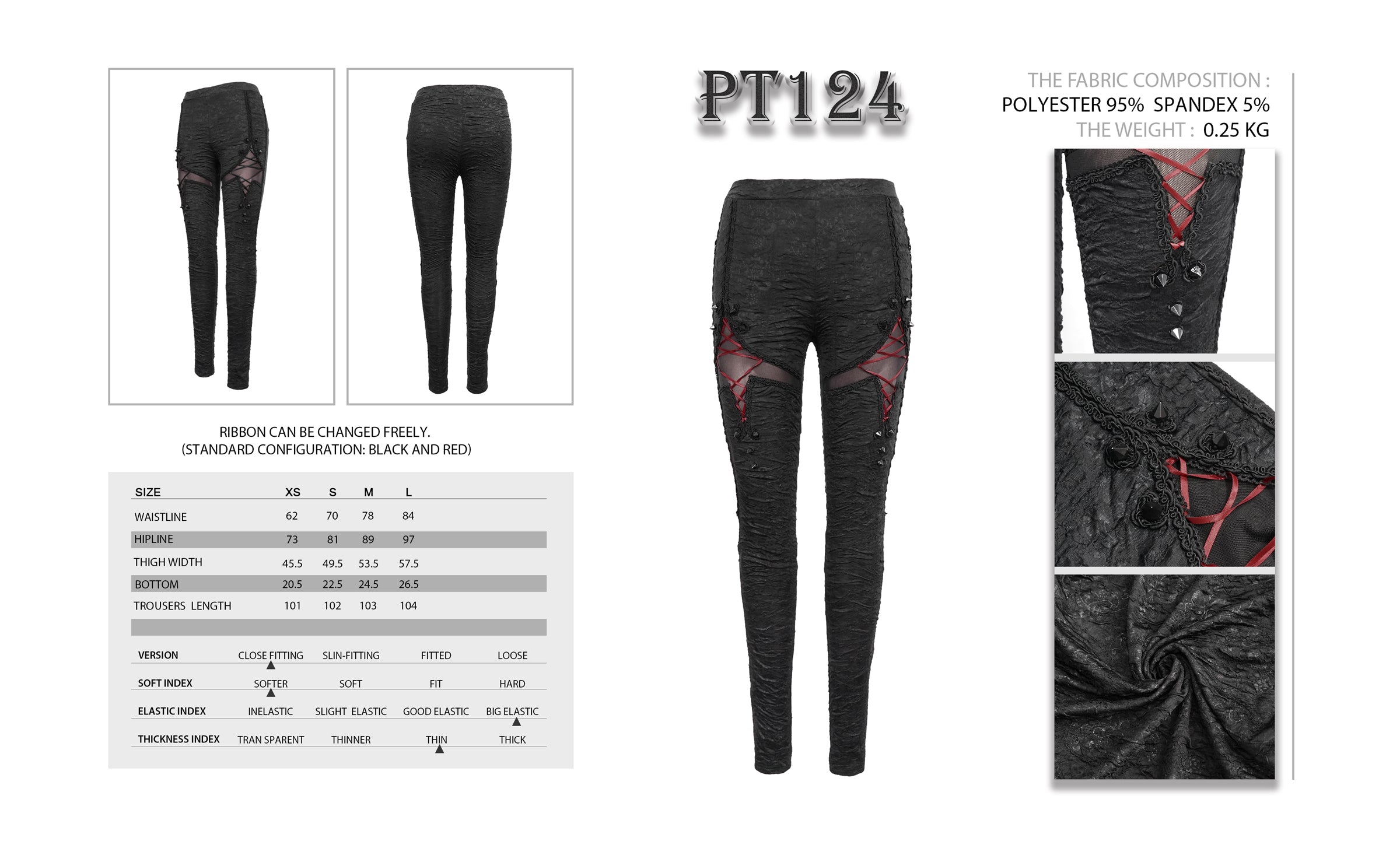 Gothic women leggings Dark Soul by Devil Fashion