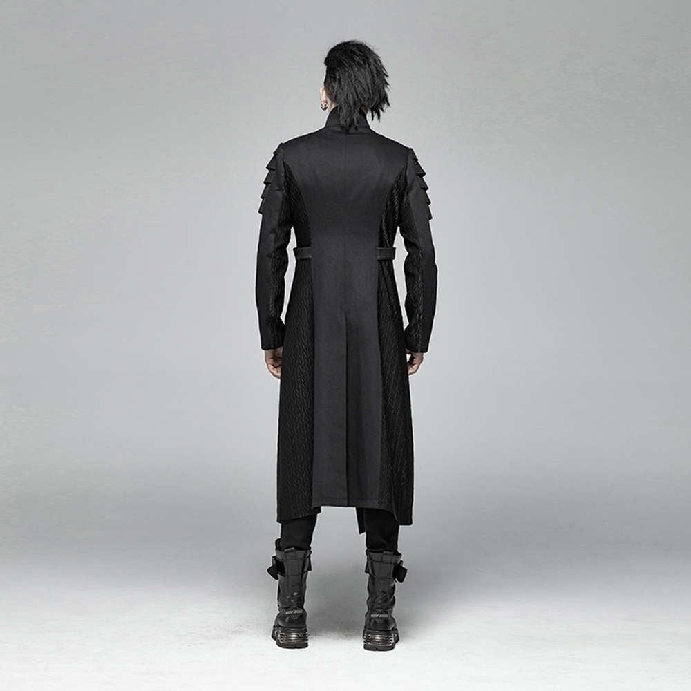 Dracarys Gothic Men Coat - Punk Rave