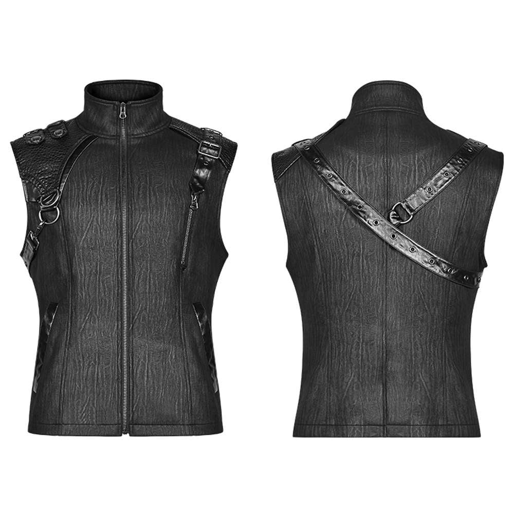 Kamikaze Gothic Waistcoat - Punk Rave