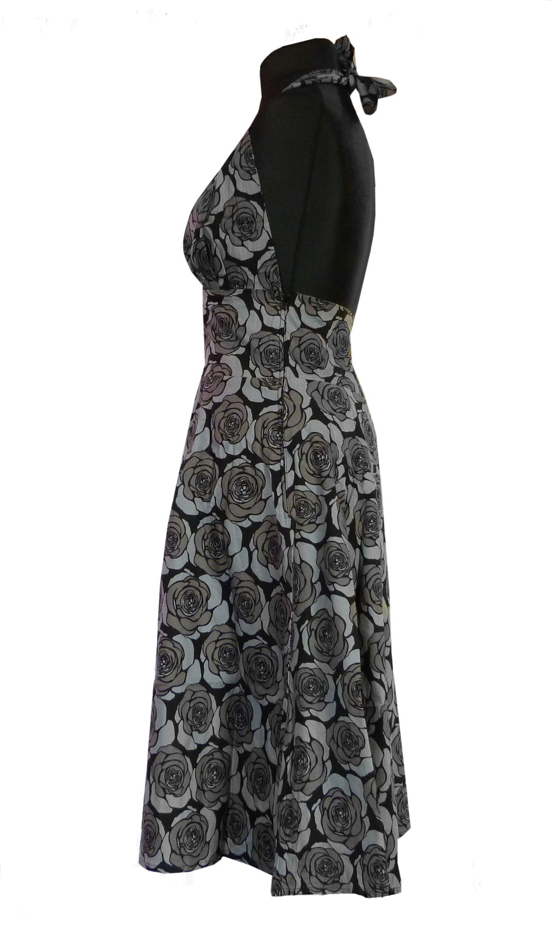 Rock N Roll Dress Gray Rose
