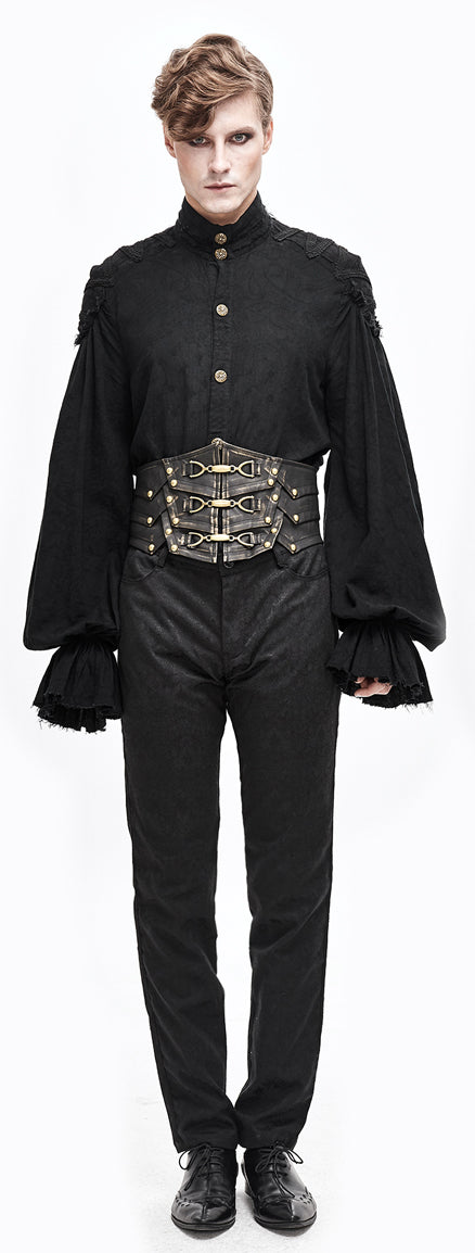 Gothic brass hip belt by Devil Fashion