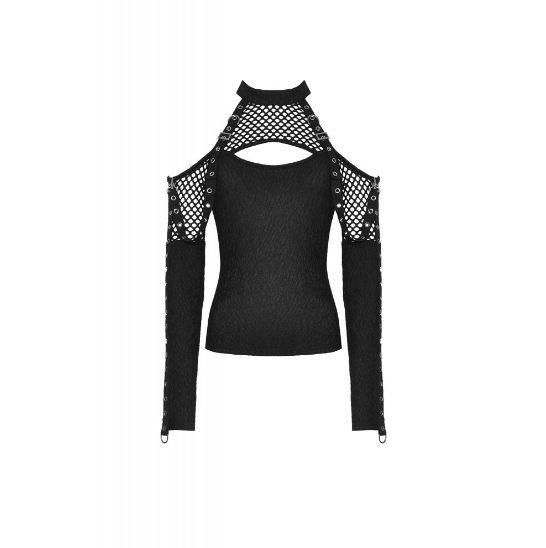 Cyber Straps Mesh Top