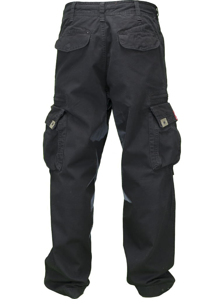 Molecule long pants men black