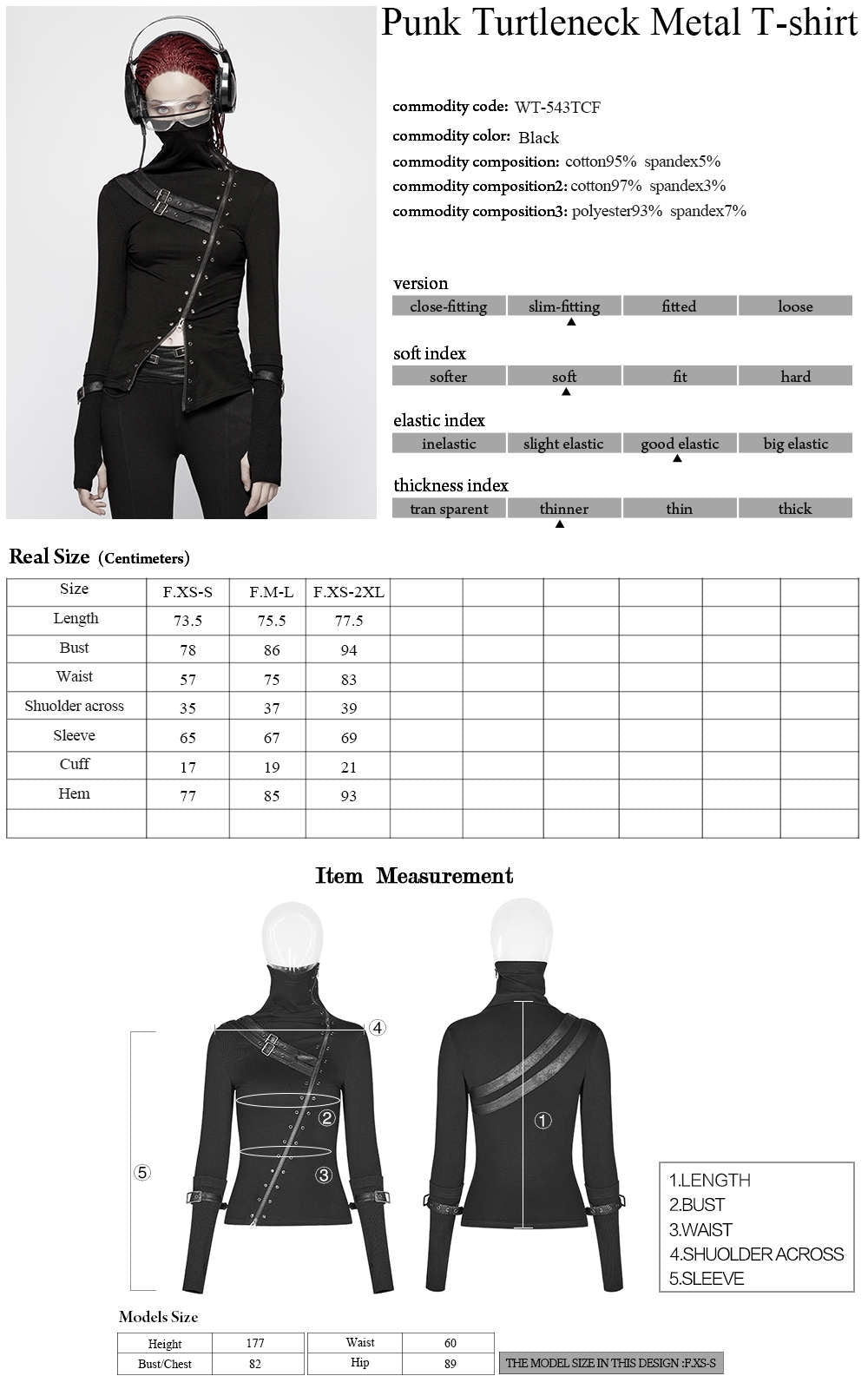 Cataclysm Gothic Longsleeve - Punk Rave