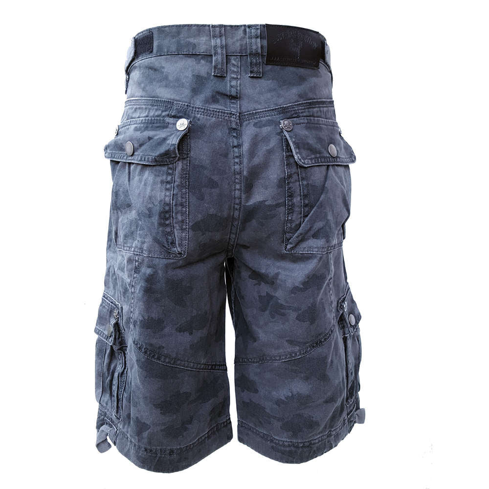 Graue Camouflage Shorts