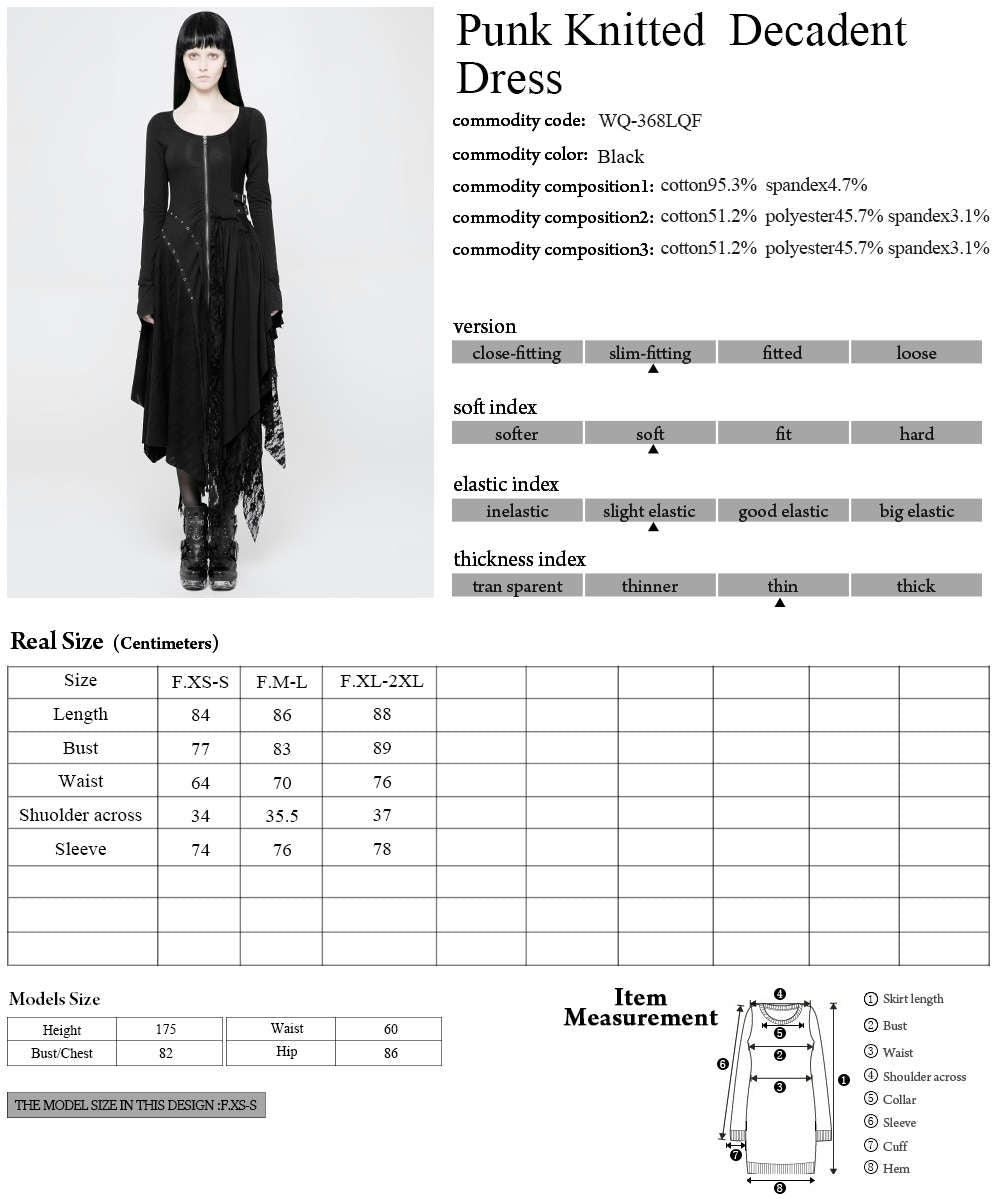 Gothic Witch Dress - Punk Rave