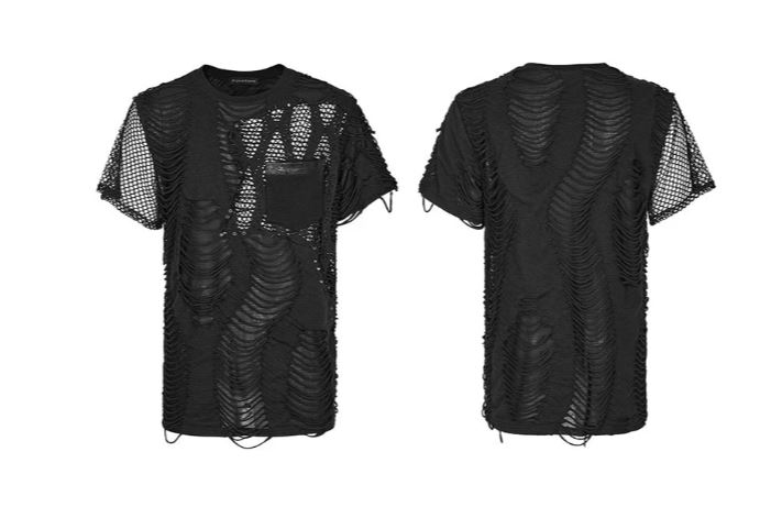 Punkiges Netz T-Shirt von PunkRave